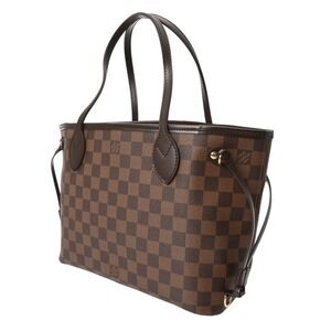 Louis Vuitton Handbag Brown Damier Neverfull Canvas